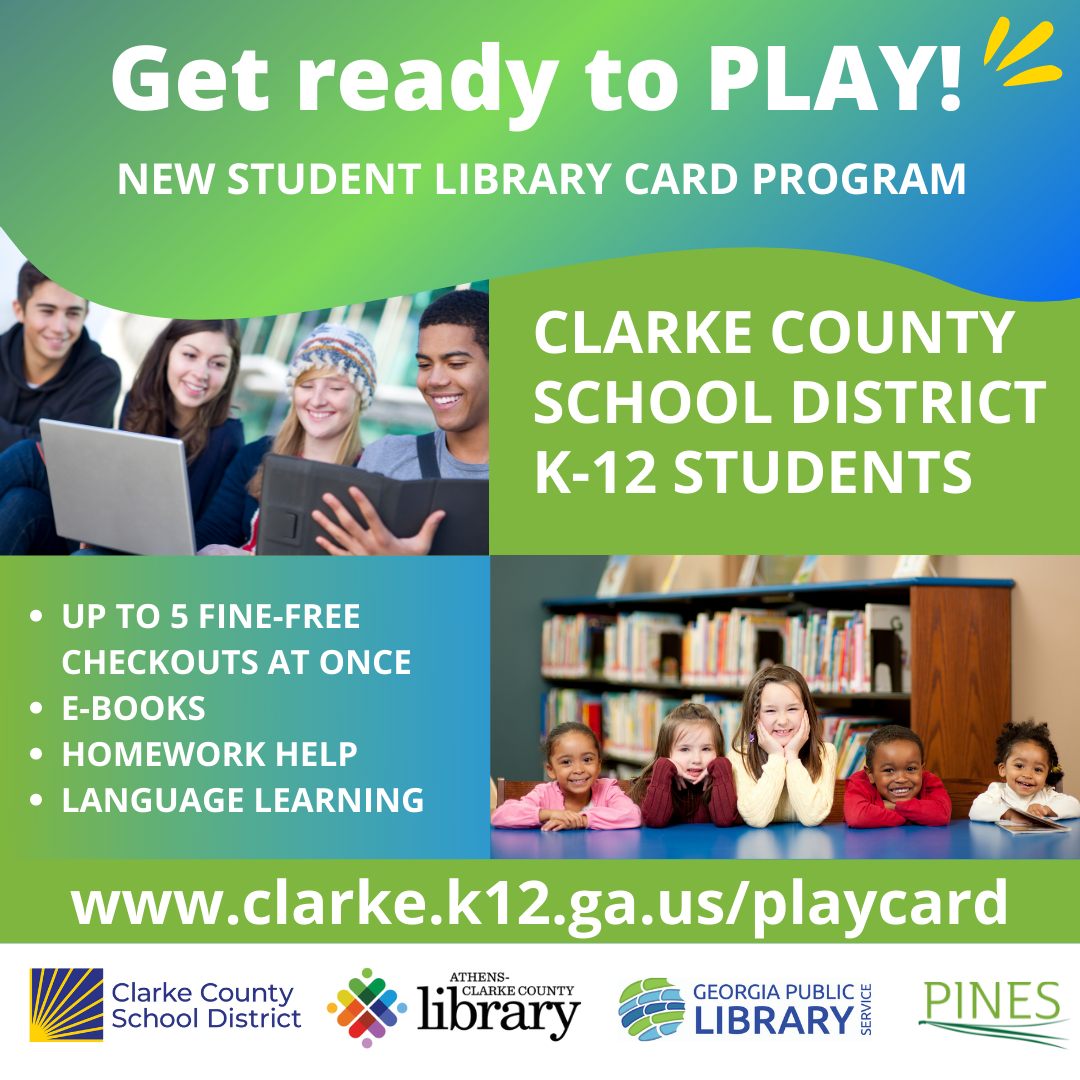  PLAY library card